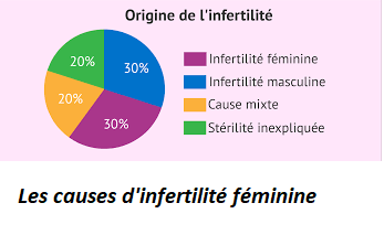 Les causes d'infertilité féminine