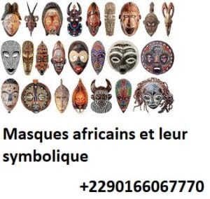 Masques africains et leur symbolique
