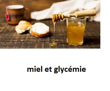 miel et glycémie