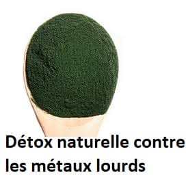 Détox naturelle contre les métaux lourds