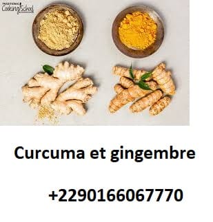 Curcuma et gingembre