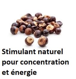 Stimulant naturel pour concentration et énergie