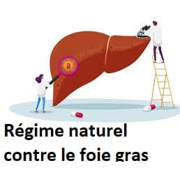 Régime naturel contre le foie gras